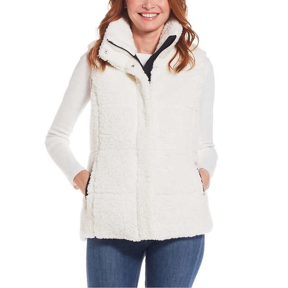 Weatherproof - Sherpa Fleece Vest - Picture 1 of 8